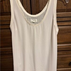 Lou & Grey Cream Sleeveless Tank Top